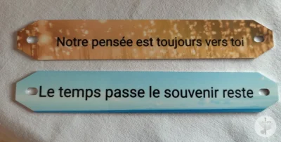 Pompes Funèbres Kittler - Plaques personnalisées 1